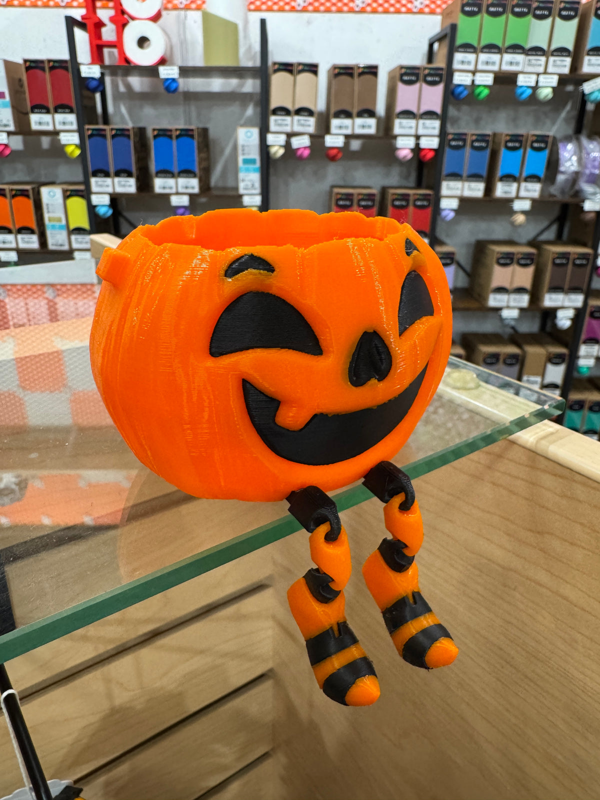 3D Printed Pumpkin Candy Bowl | Halloween Decor