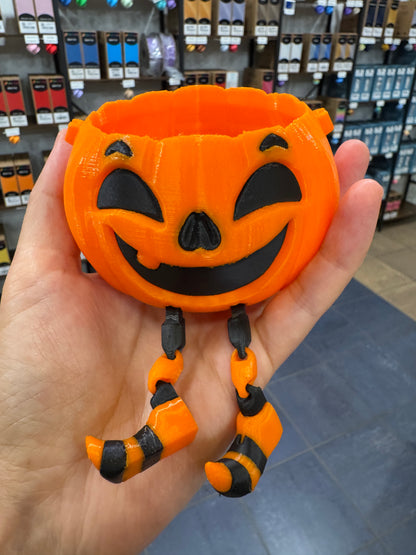 3D Printed Pumpkin Candy Bowl | Halloween Decor