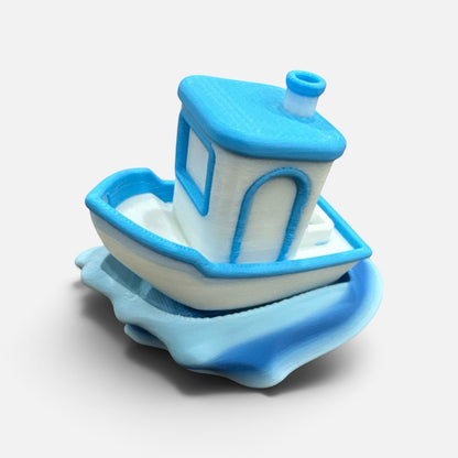 3D Printed Tugboat Clicker Fidget Toy | Mini Boat